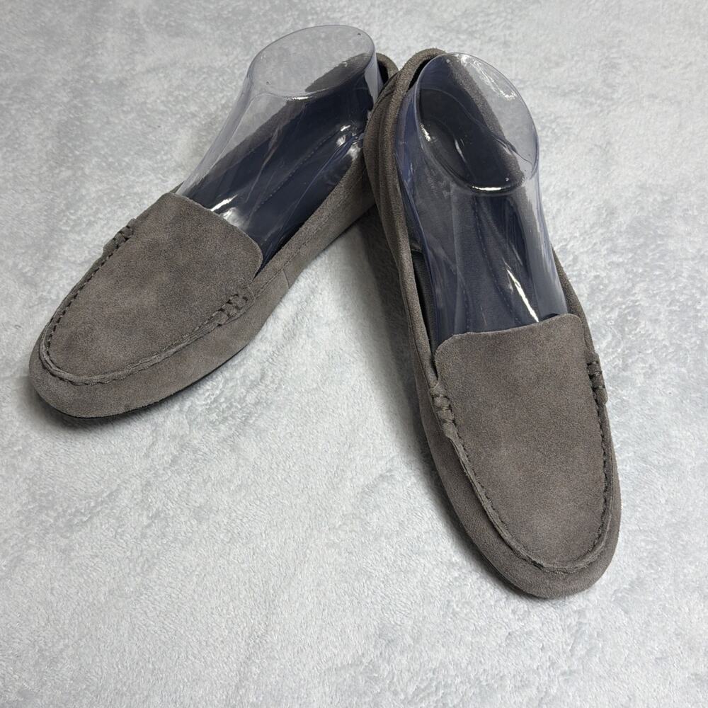 Women’s BORN Gray Suede Axona Driving Moccasin- Size 8 - See Last Two Pictures